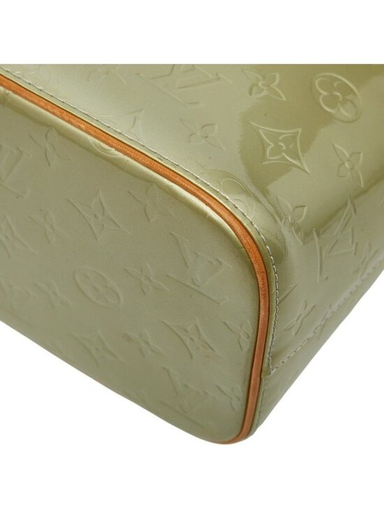 Louis Vuitton Monogram Vernis Houston Tote Green Patent - Picture 6 of 10